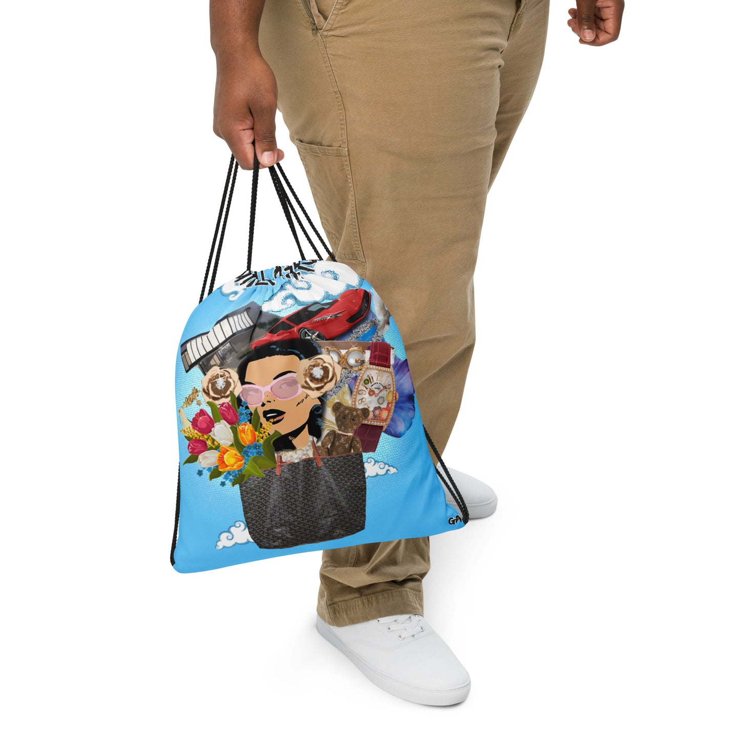 Give Her The Drawstring Bag