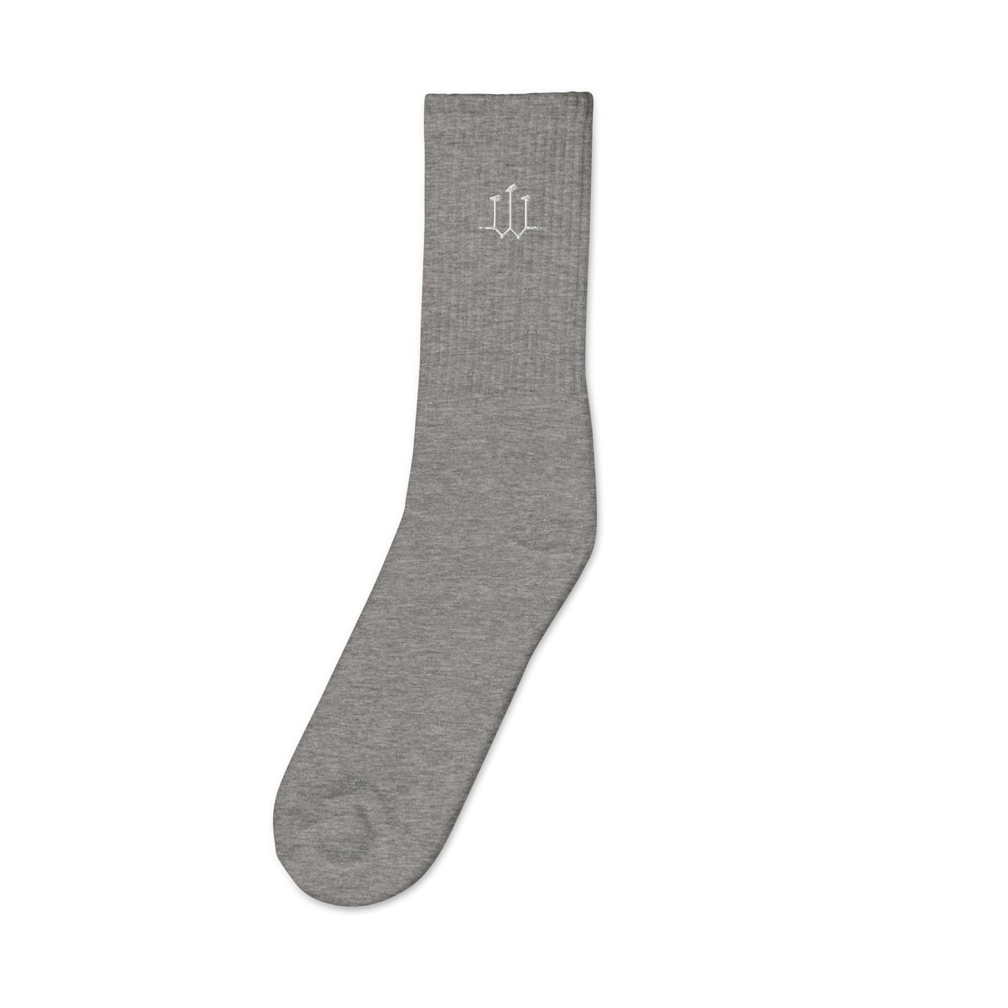 W-Mic Logo Embroidered socks