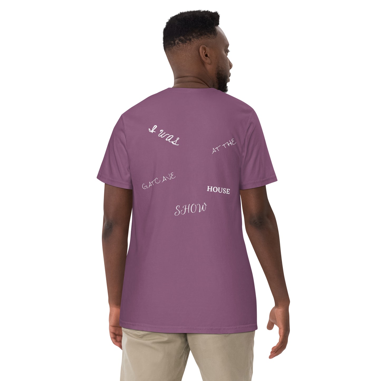 Gat-Signal Logo Men’s garment-dyed heavyweight t-shirt