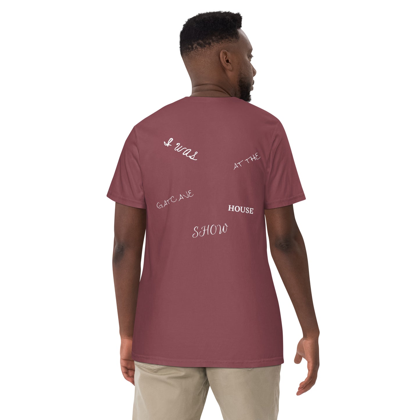 Gat-Signal Logo Men’s garment-dyed heavyweight t-shirt
