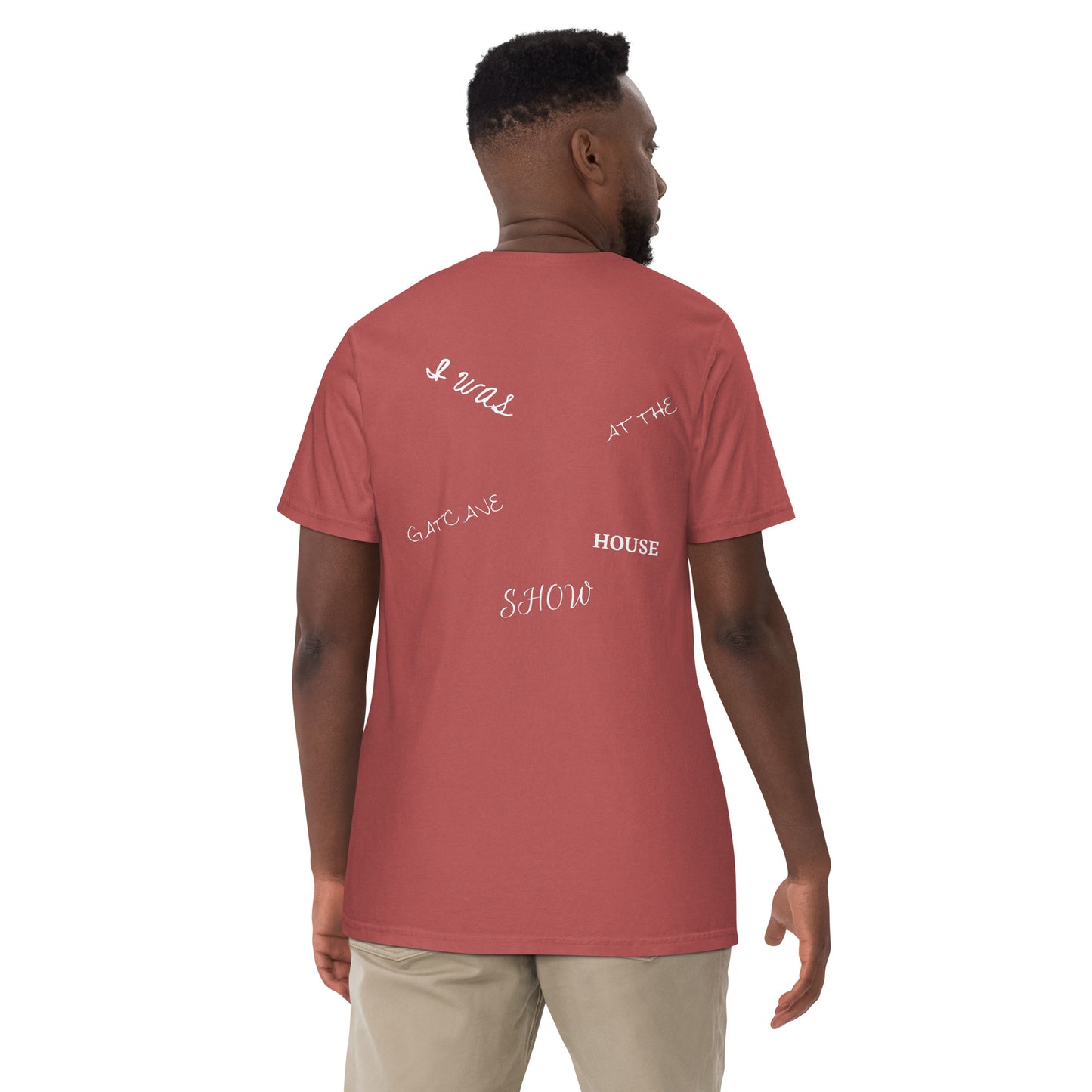 Gat-Signal Logo Men’s garment-dyed heavyweight t-shirt