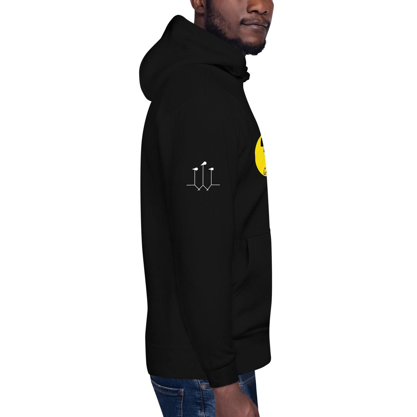 Gatman Logo Unisex Hoodie With W-Mic Sleeves