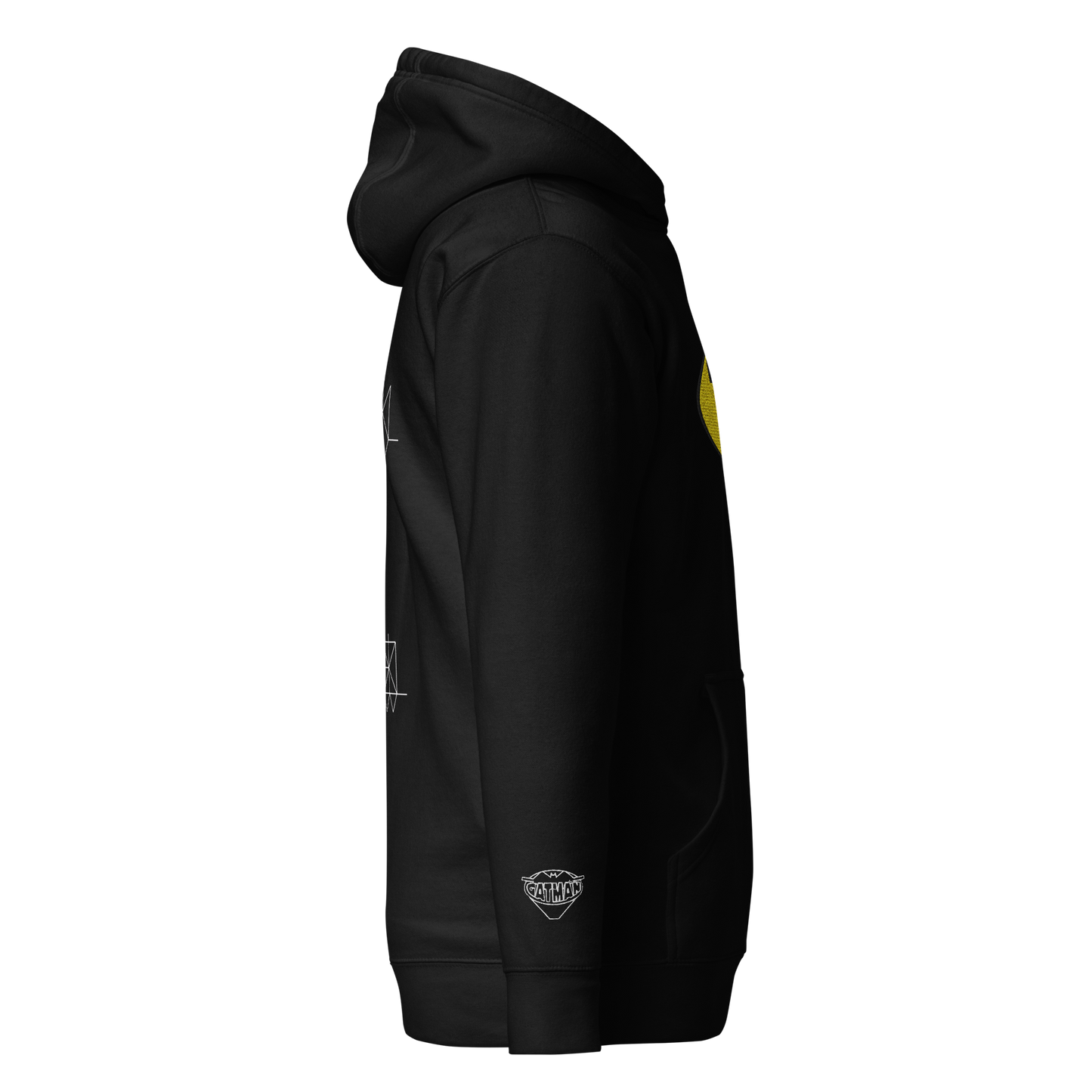 Iconic Gatman Logo Hoodie (Embroidered)