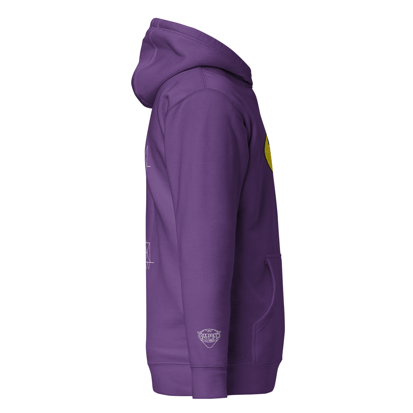 Iconic Gatman Logo Hoodie (Embroidered)