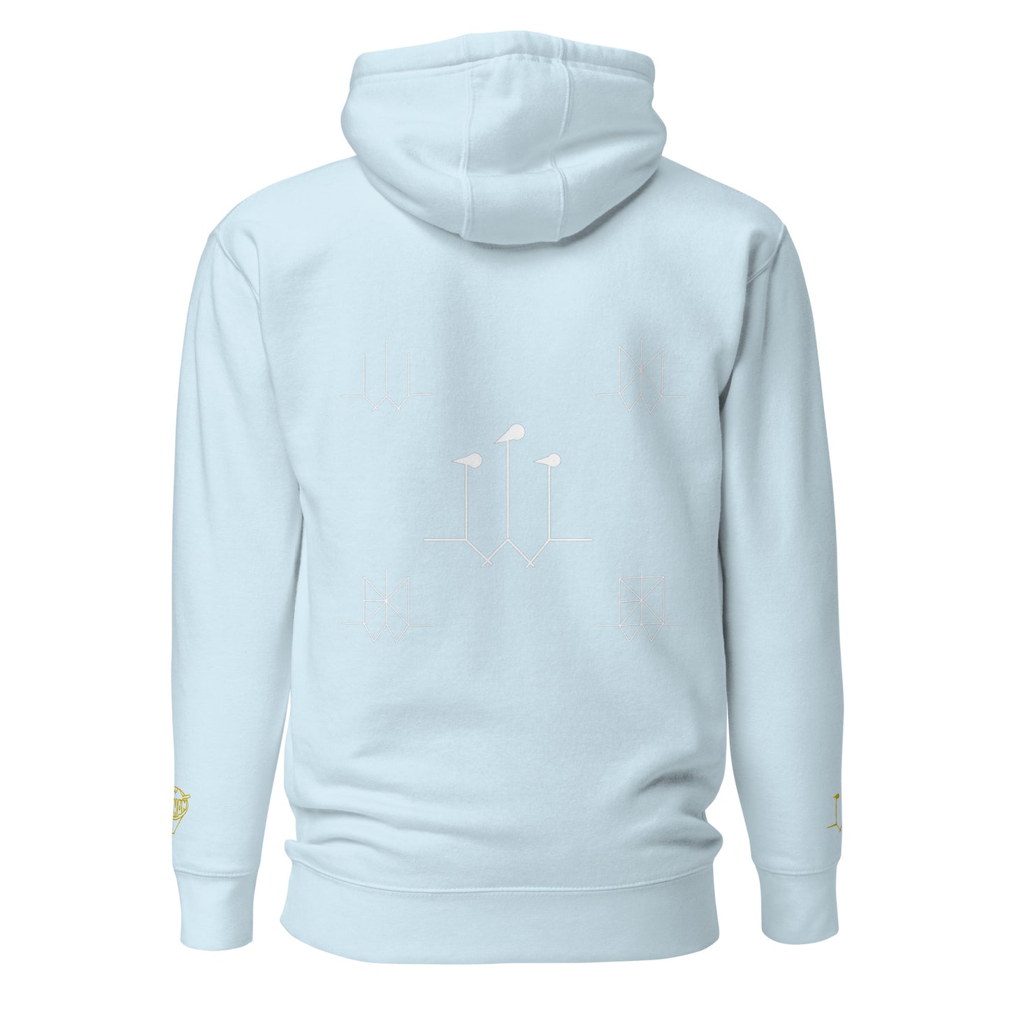If You Will 360 Hoodie (Yellow Text/Yellow Accents)