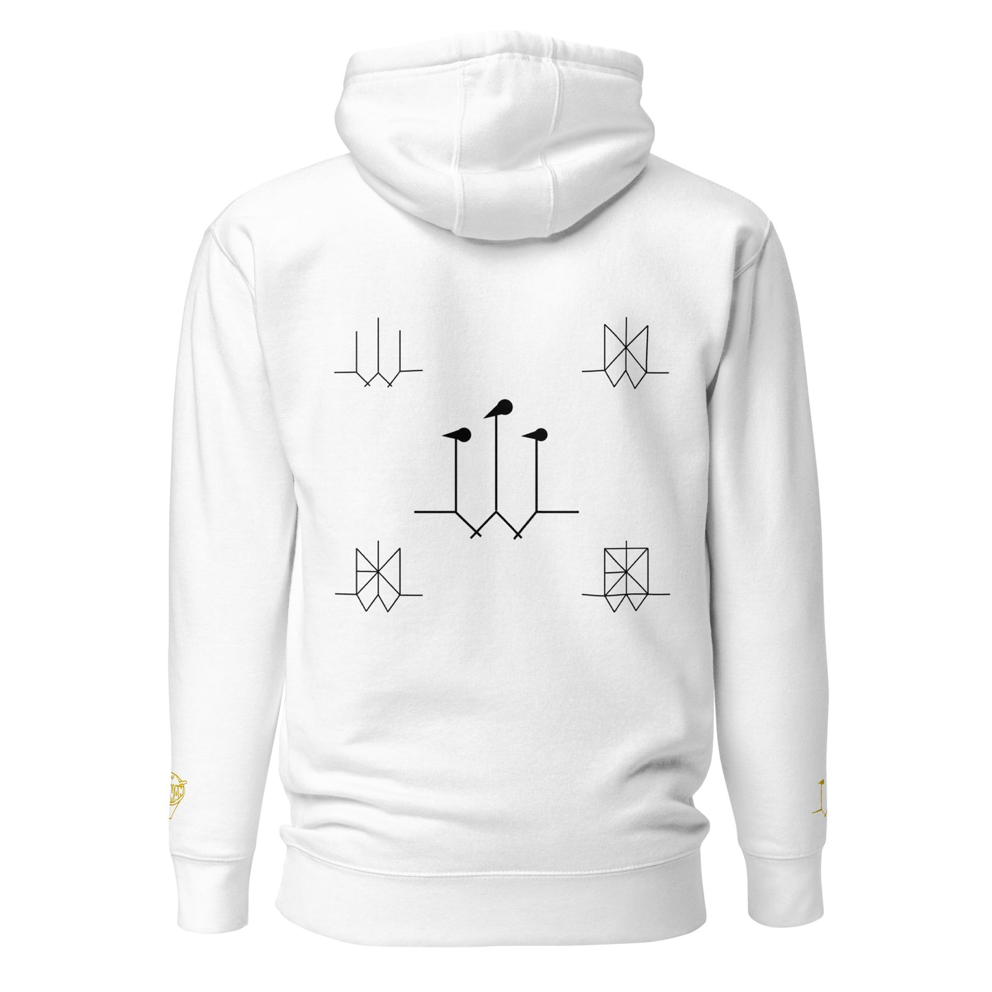 If You Will 360 Hoodie (Yellow Text/Yellow Accents)