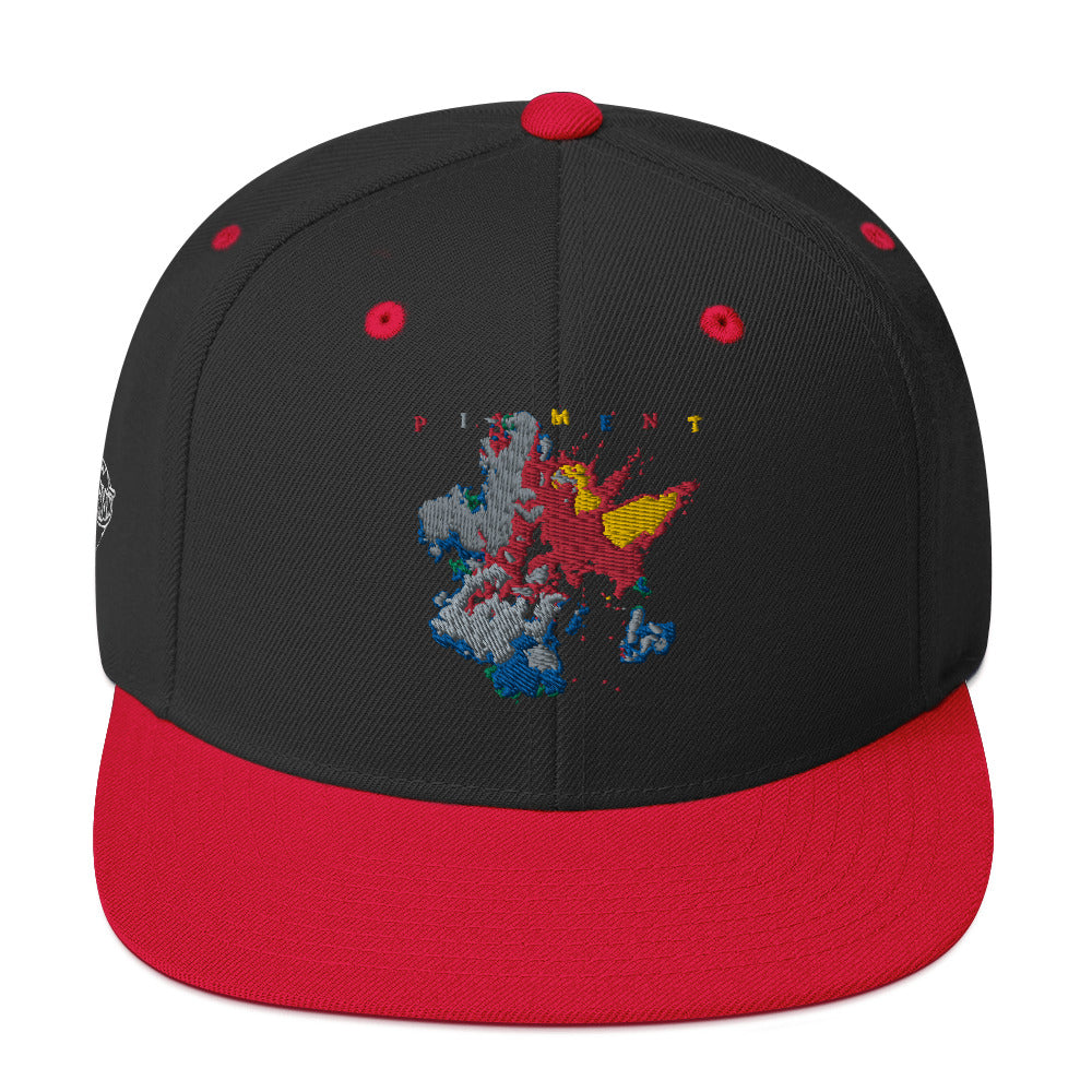 PIGMENT EMBROIDERED HAT WITH GAT