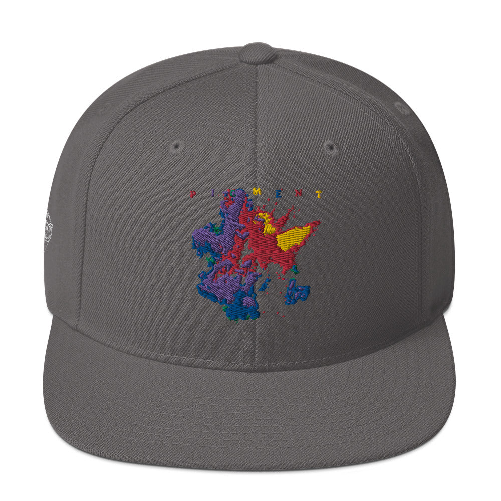 PIGMENT DS2 PURPLE EMBROIDERED HAT WITH GAT