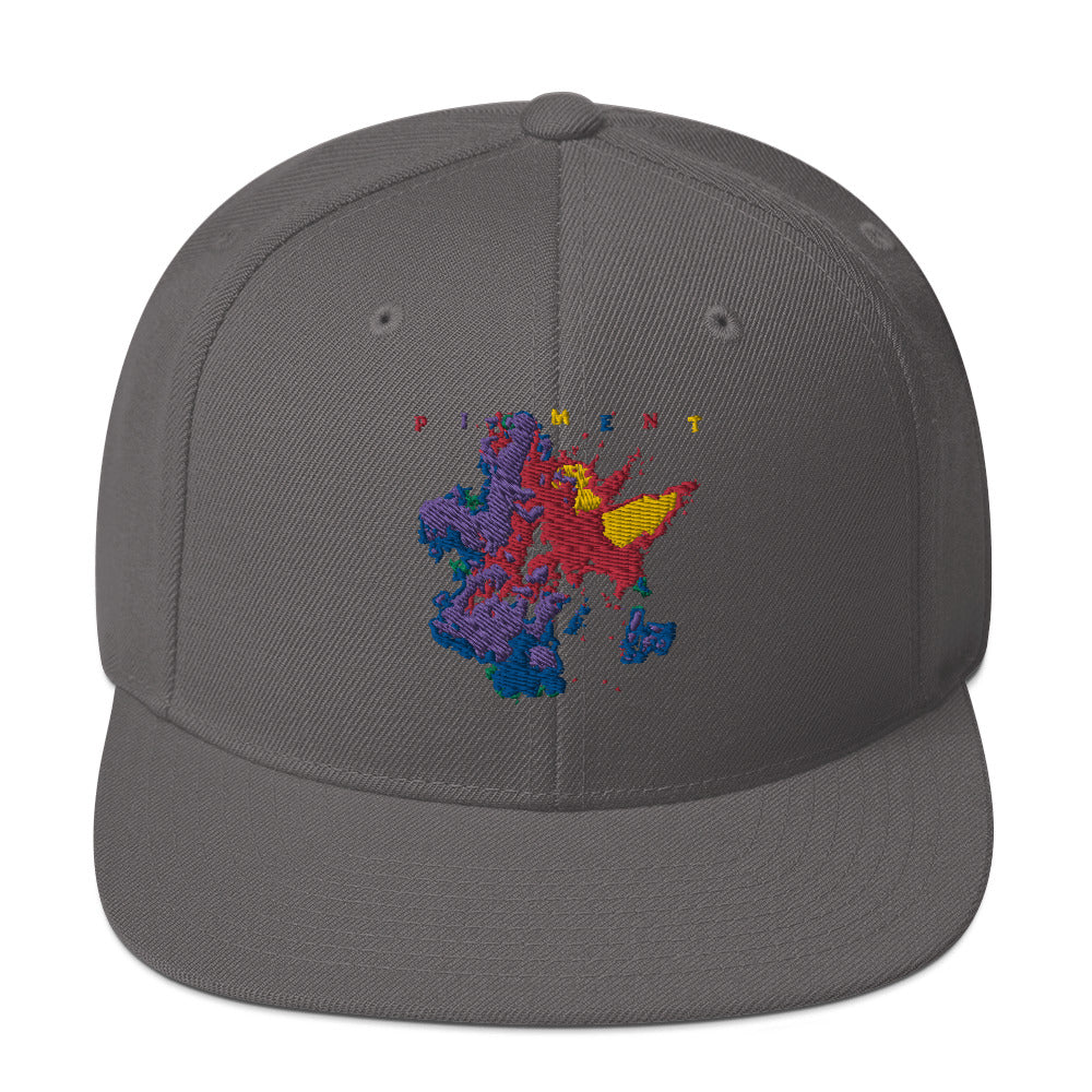 PIGMENT DS2 PURPLE EMBROIDERED HAT