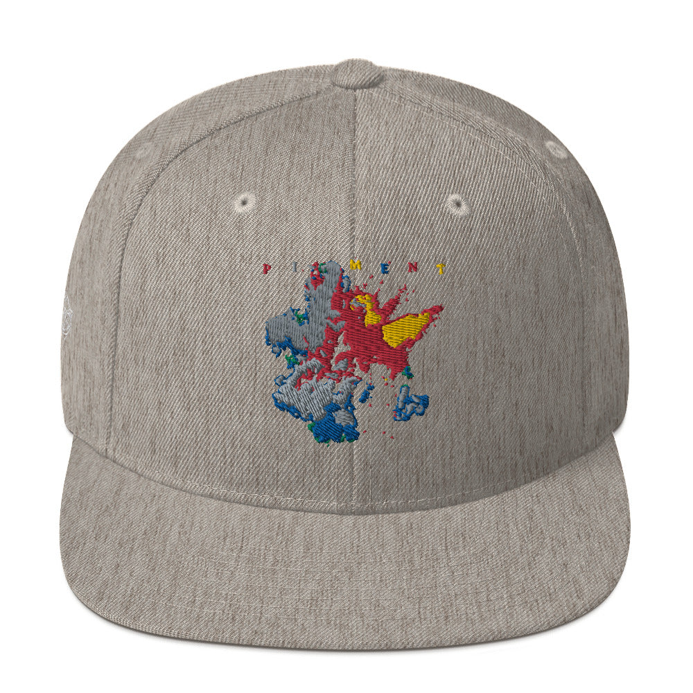 PIGMENT EMBROIDERED HAT WITH GAT