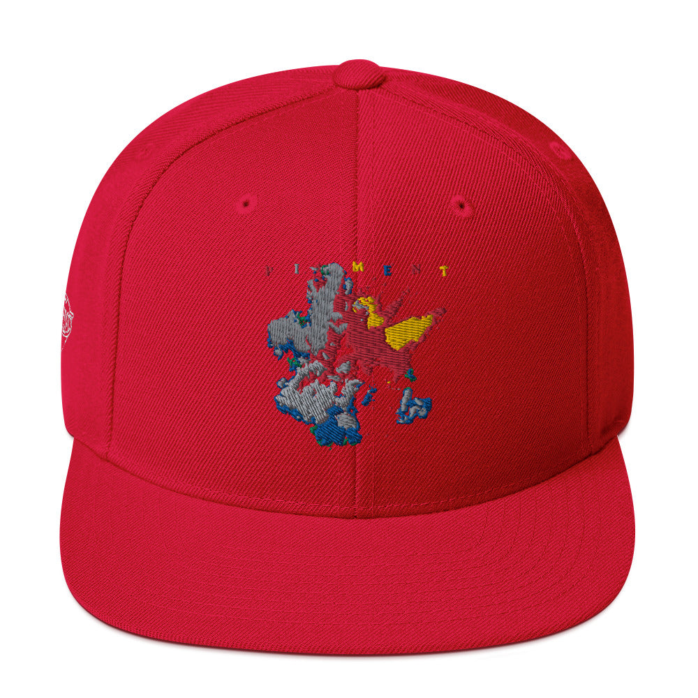 PIGMENT EMBROIDERED HAT WITH GAT