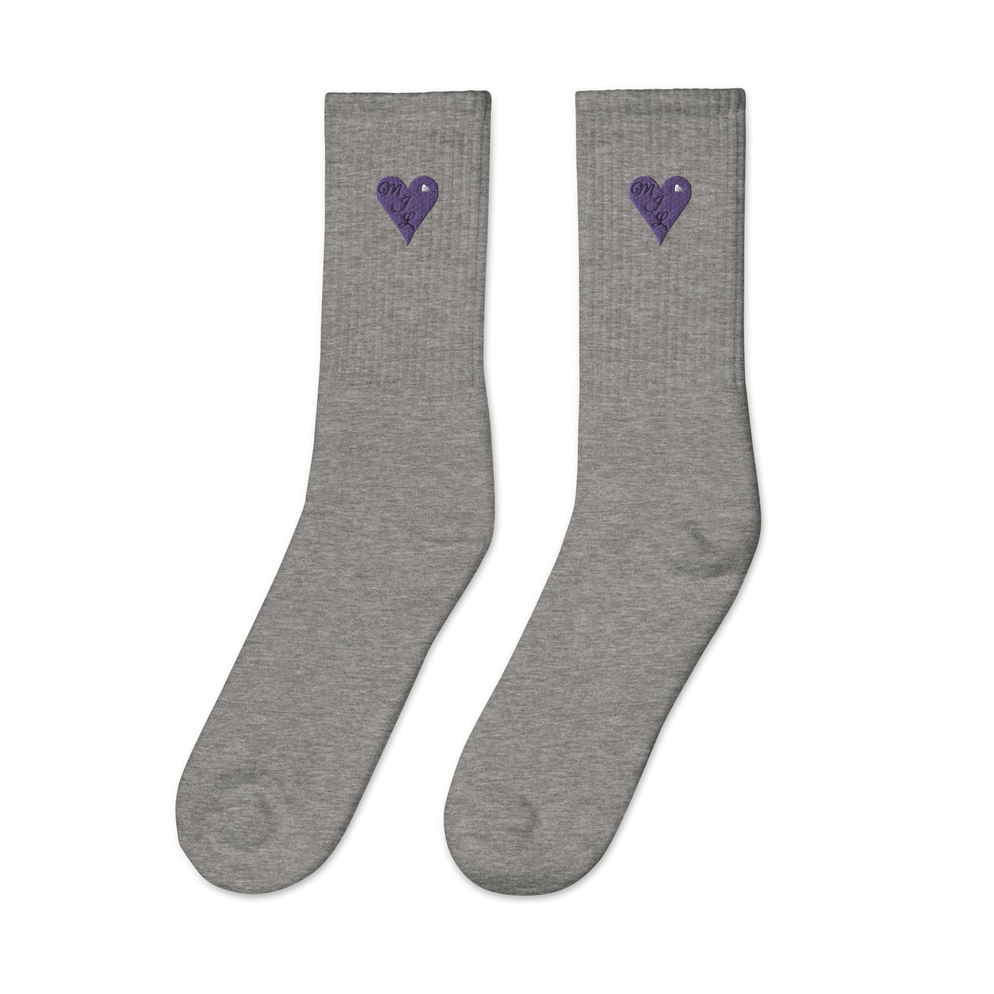 MOVE IN LOVE Embroidered socks