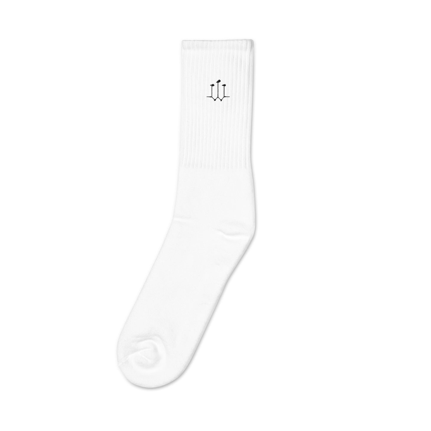 W-Mic Embroidered socks