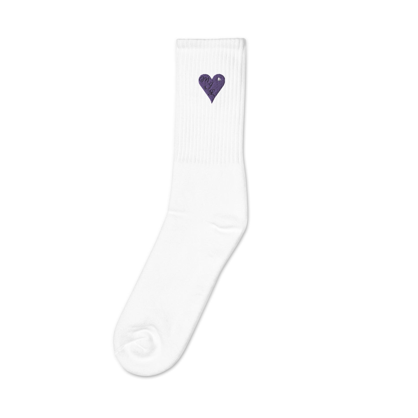 MOVE IN LOVE Embroidered socks