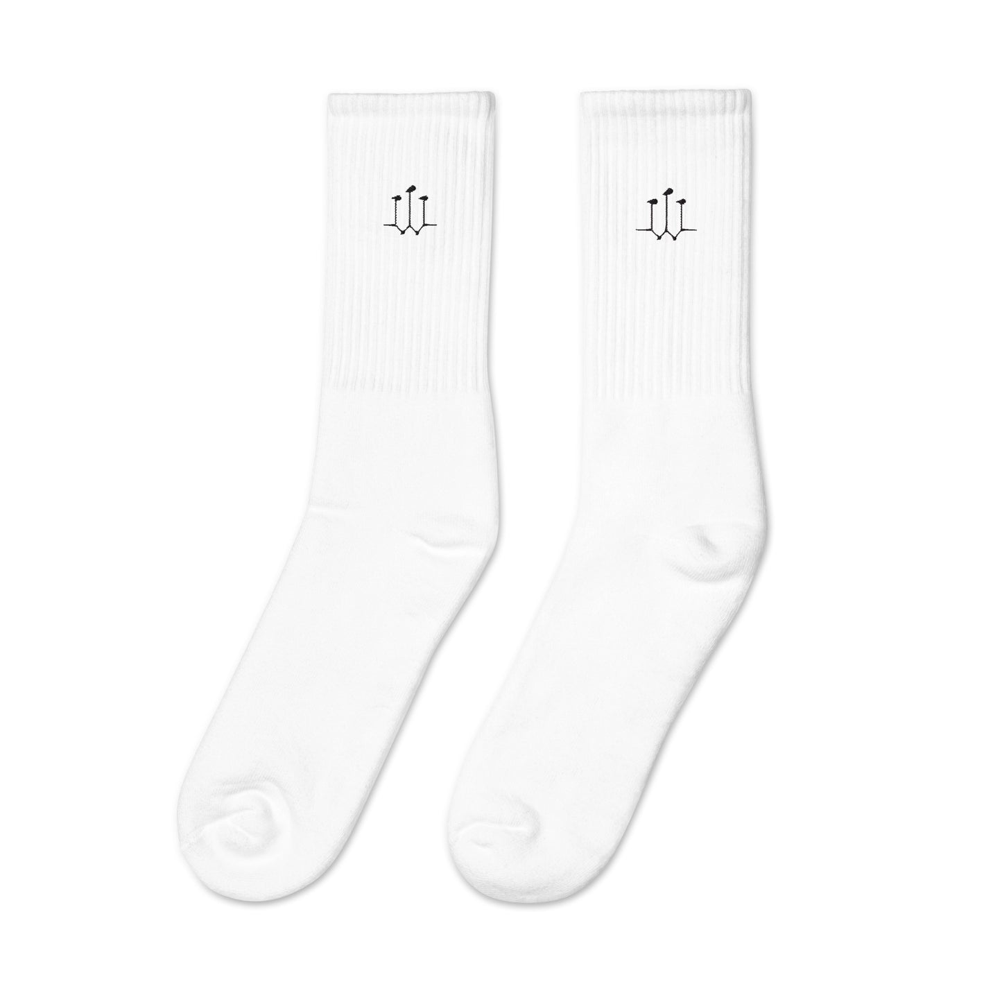 W-Mic Embroidered socks