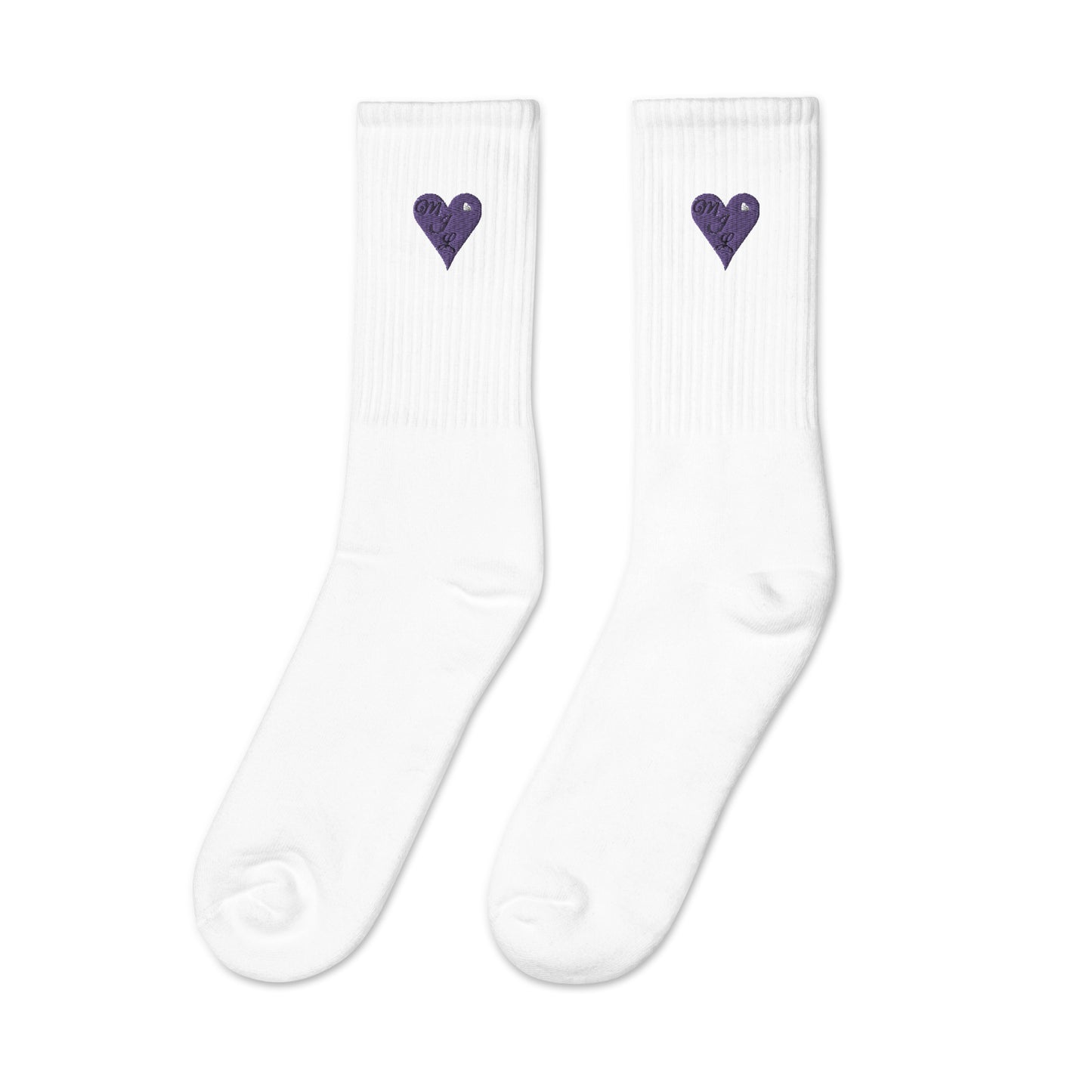 MOVE IN LOVE Embroidered socks