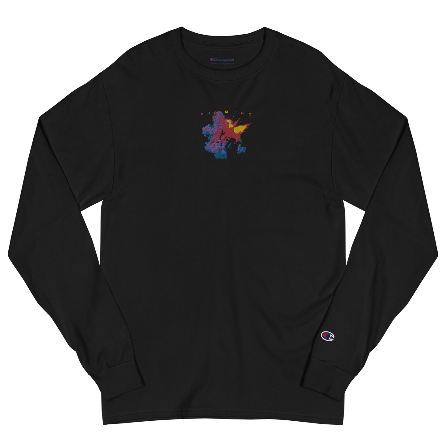 PIGMENT DS2 CHAMPION EMBROIDERED LONG SLEEVE (Black Accents)