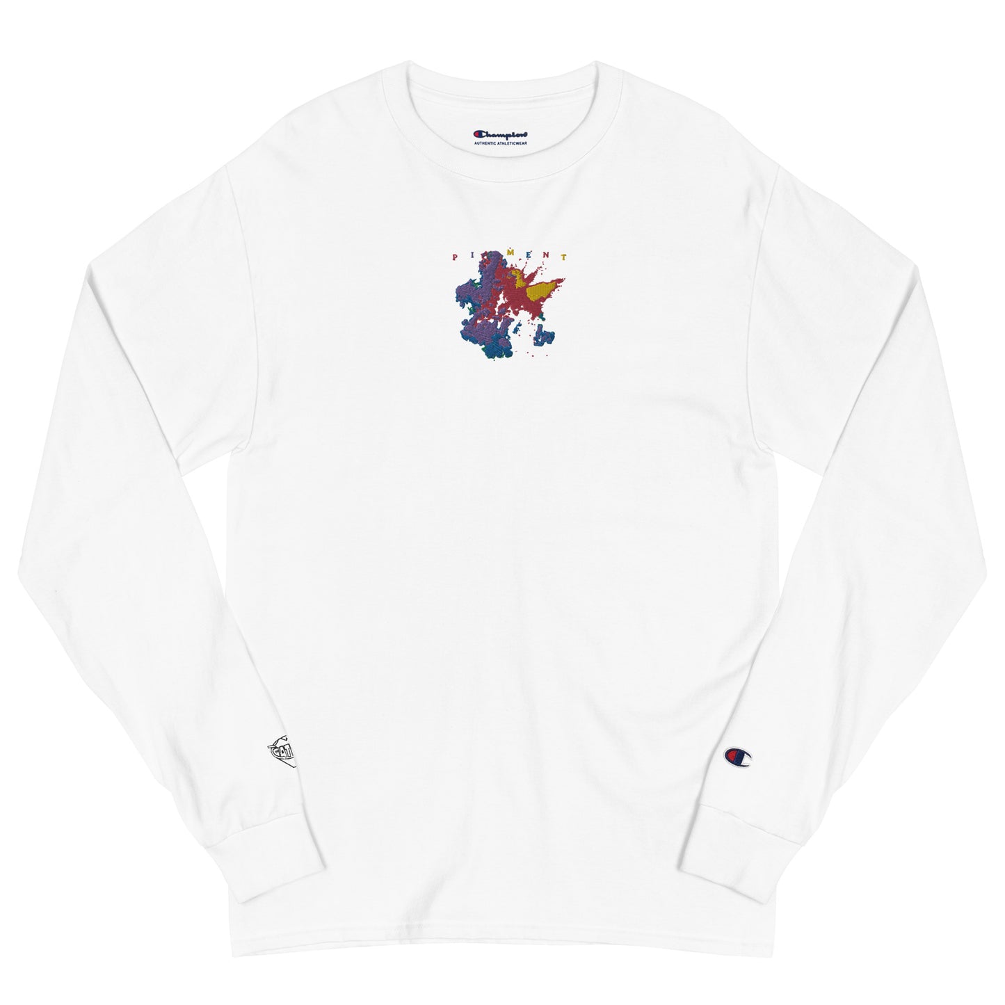 PIGMENT DS2 CHAMPION EMBROIDERED LONG SLEEVE (Black Accents)