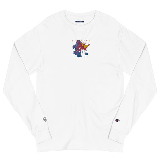 PIGMENT DS2 CHAMPION EMBROIDERED LONG SLEEVE (Black Accents)