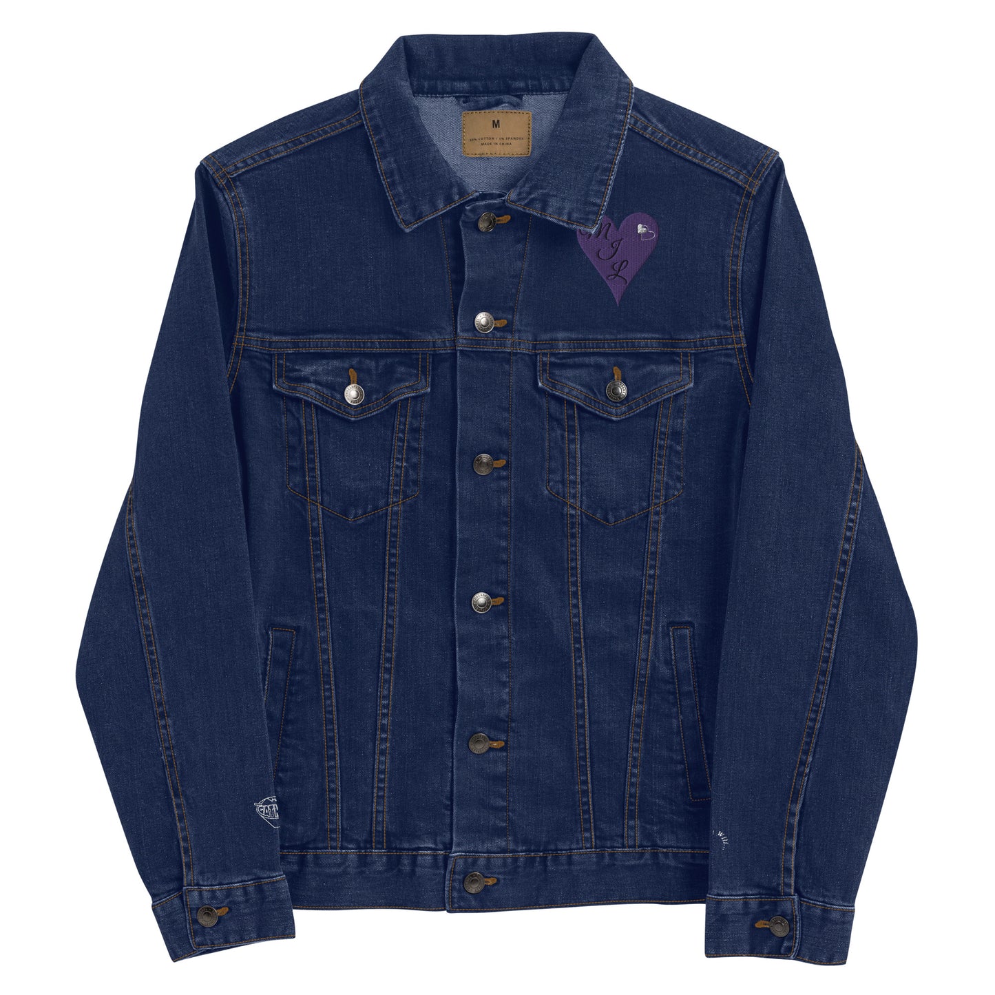 MOVE IN LOVE denim jacket