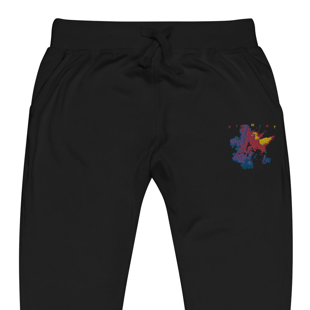 PIGMENT DS2 PURPLE EMBROIDERED SWEATPANTS