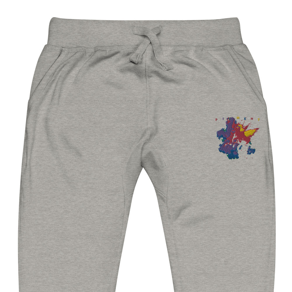 PIGMENT DS2 PURPLE EMBROIDERED SWEATPANTS