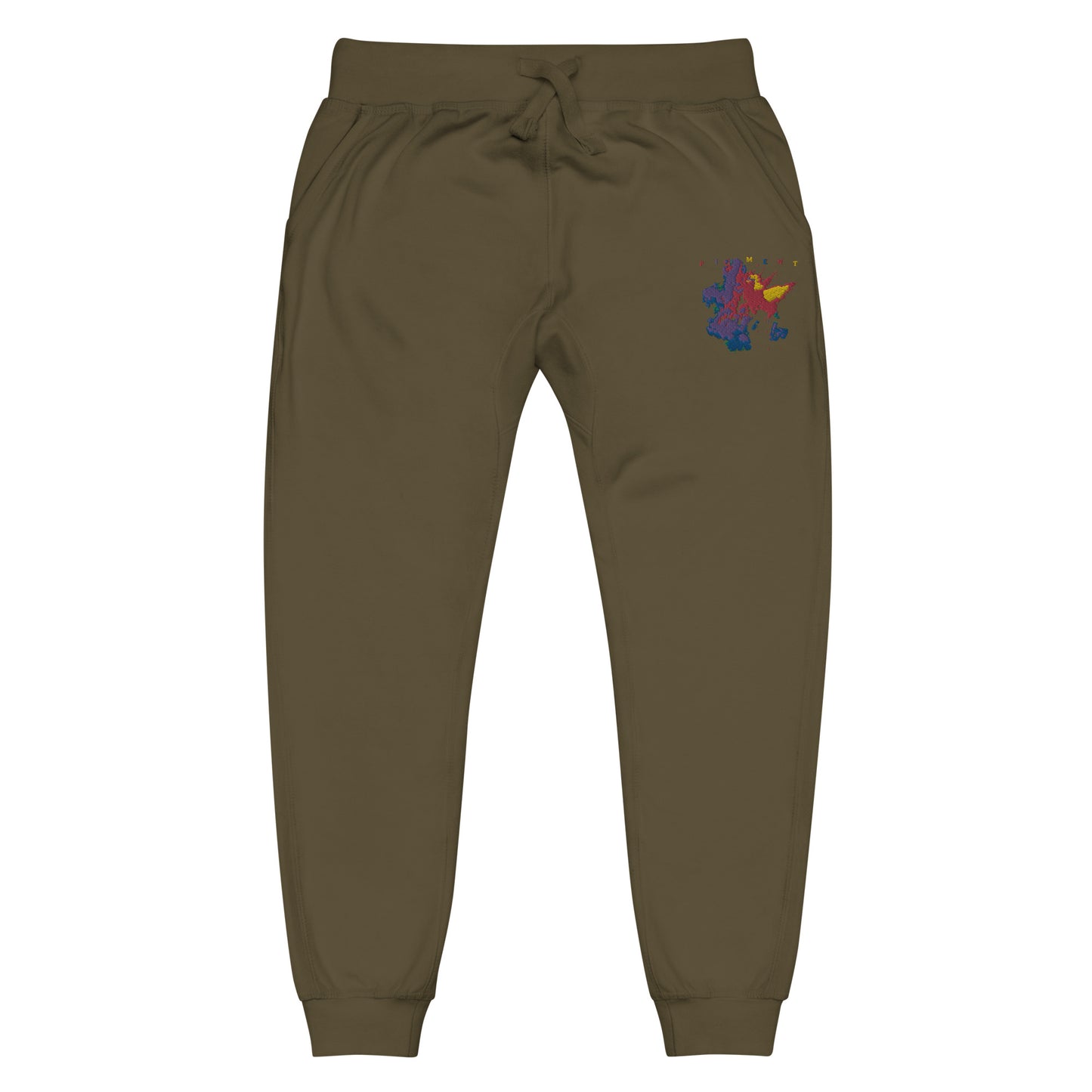 PIGMENT DS2 PURPLE EMBROIDERED SWEATPANTS