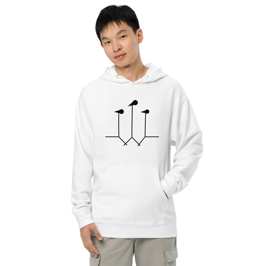 W-Mic Logo Unisex midweight hoodie