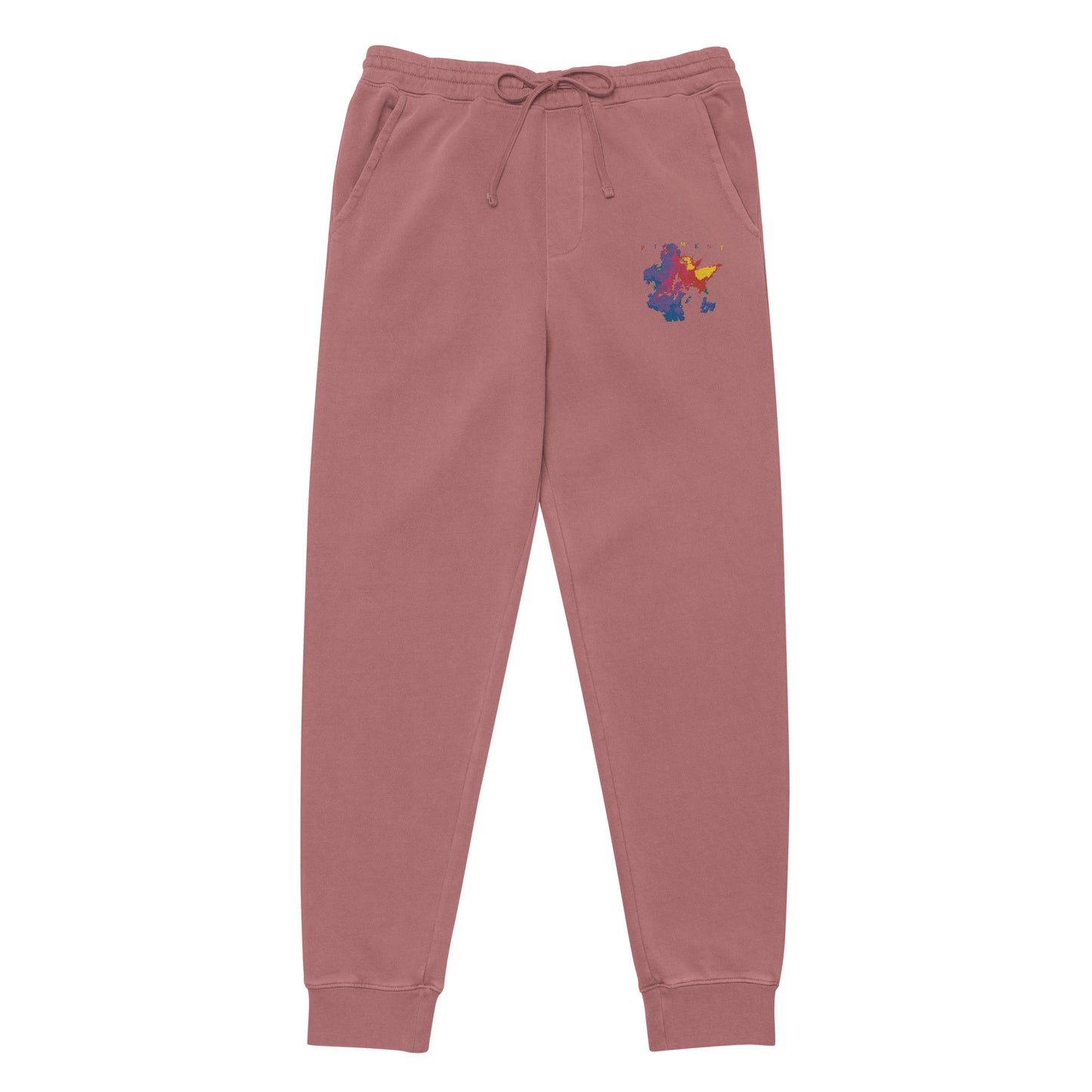 PIGMENT DS2 PURPLE EMBROIDERED SWEATPANTS