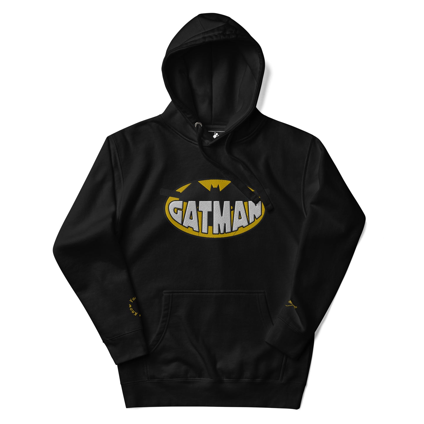 Super Gatman Embroidered Hoodie