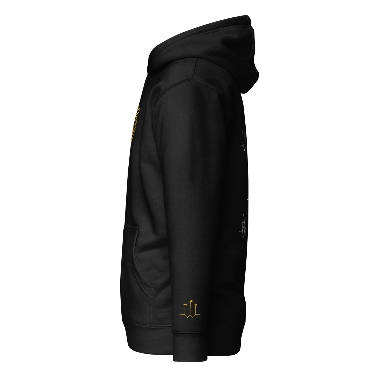 GatSignal Embroidered Hoodie (Yellow Accents)