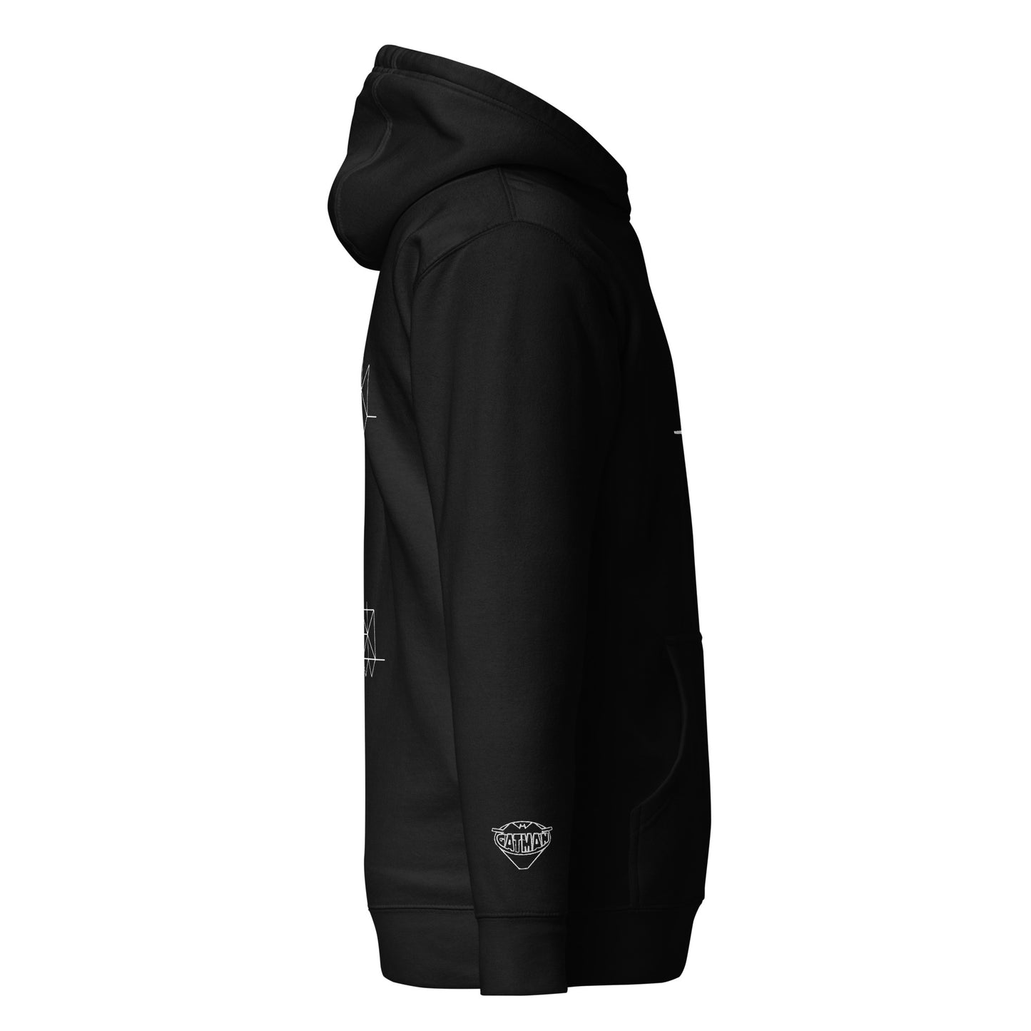 W-Mic Logo Embroidered Hoodie (Dark)