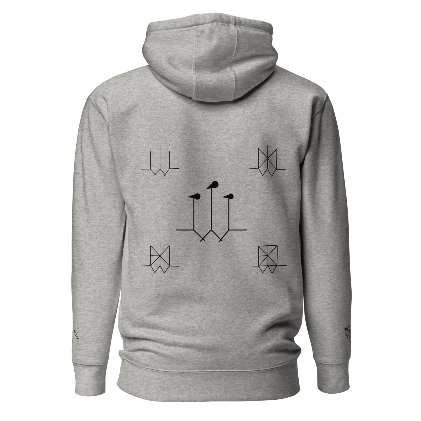 W-Mic Logo Embroidered Hoodie (Light)