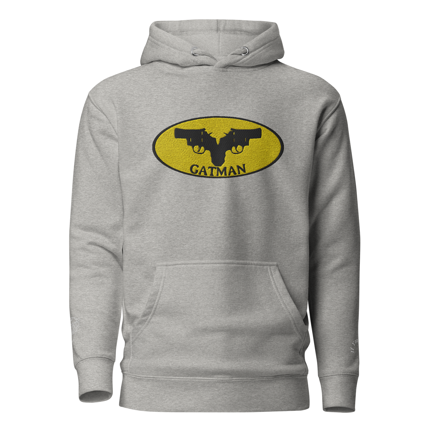 Iconic Gatman Logo Hoodie (Embroidered)