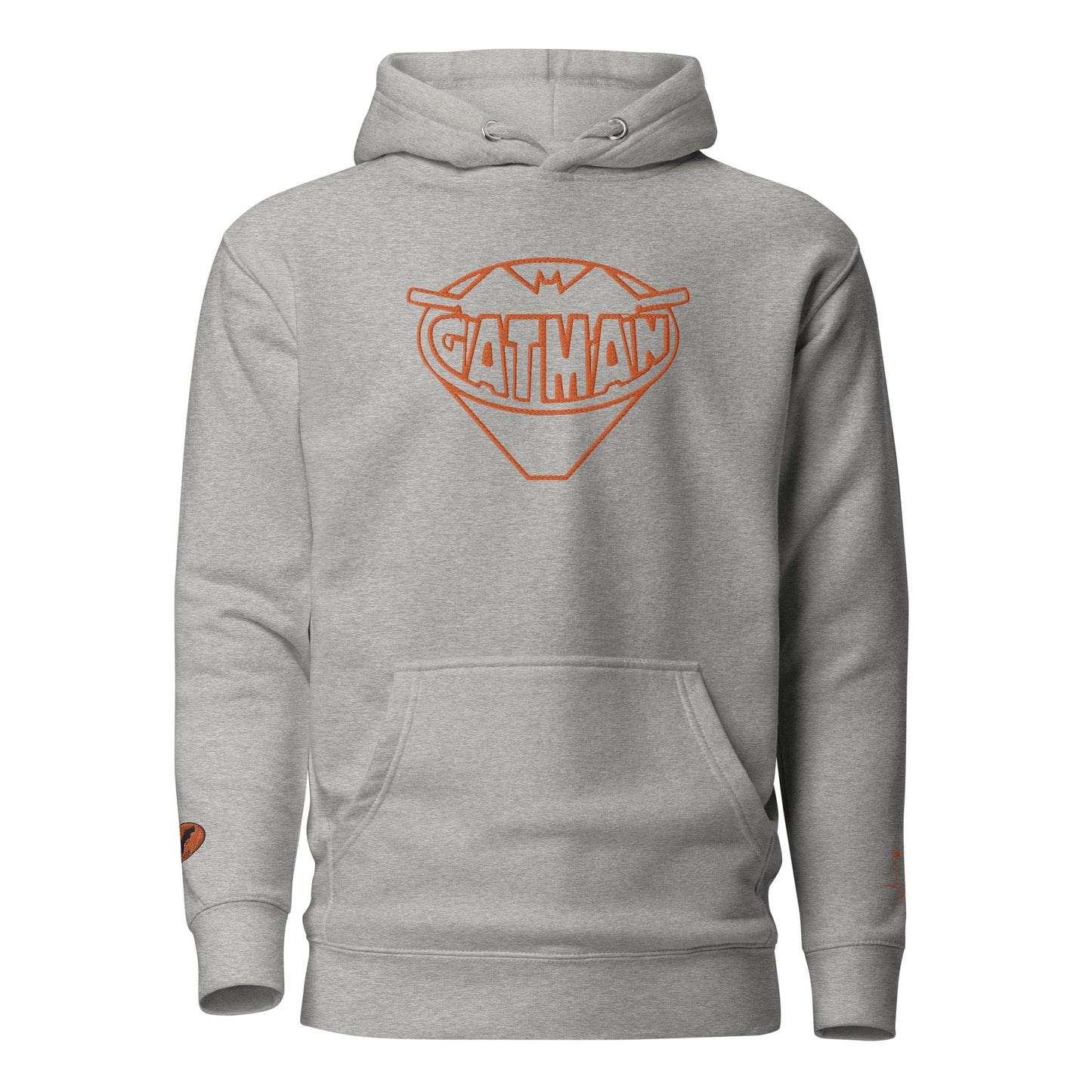 GatSignal Embroidered Hoodie (Safety Tip Orange Accents)