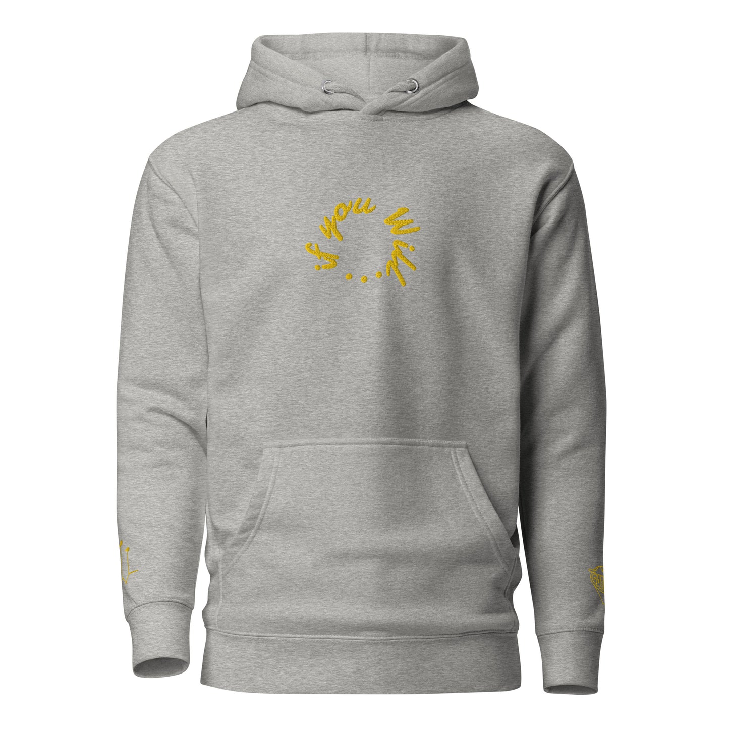 If You Will 360 Hoodie (Yellow Text/Yellow Accents)