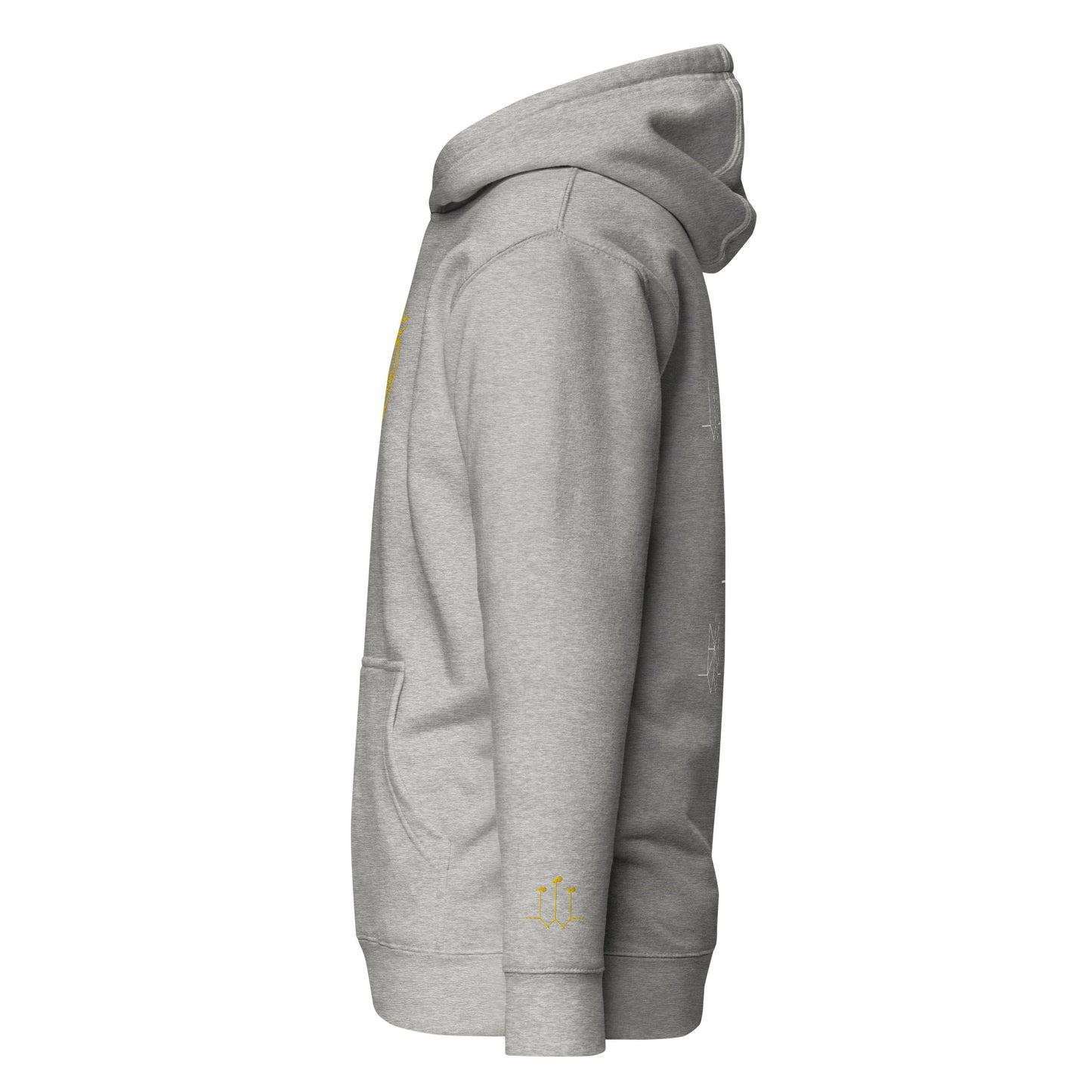 GatSignal Embroidered Hoodie (Yellow Accents)