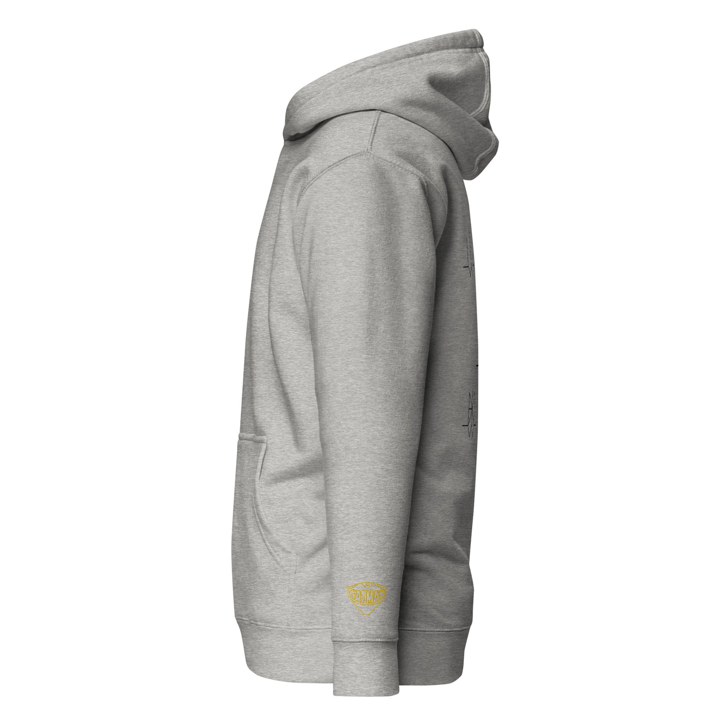 If You Will 360 Hoodie (Yellow Text/Yellow Accents)