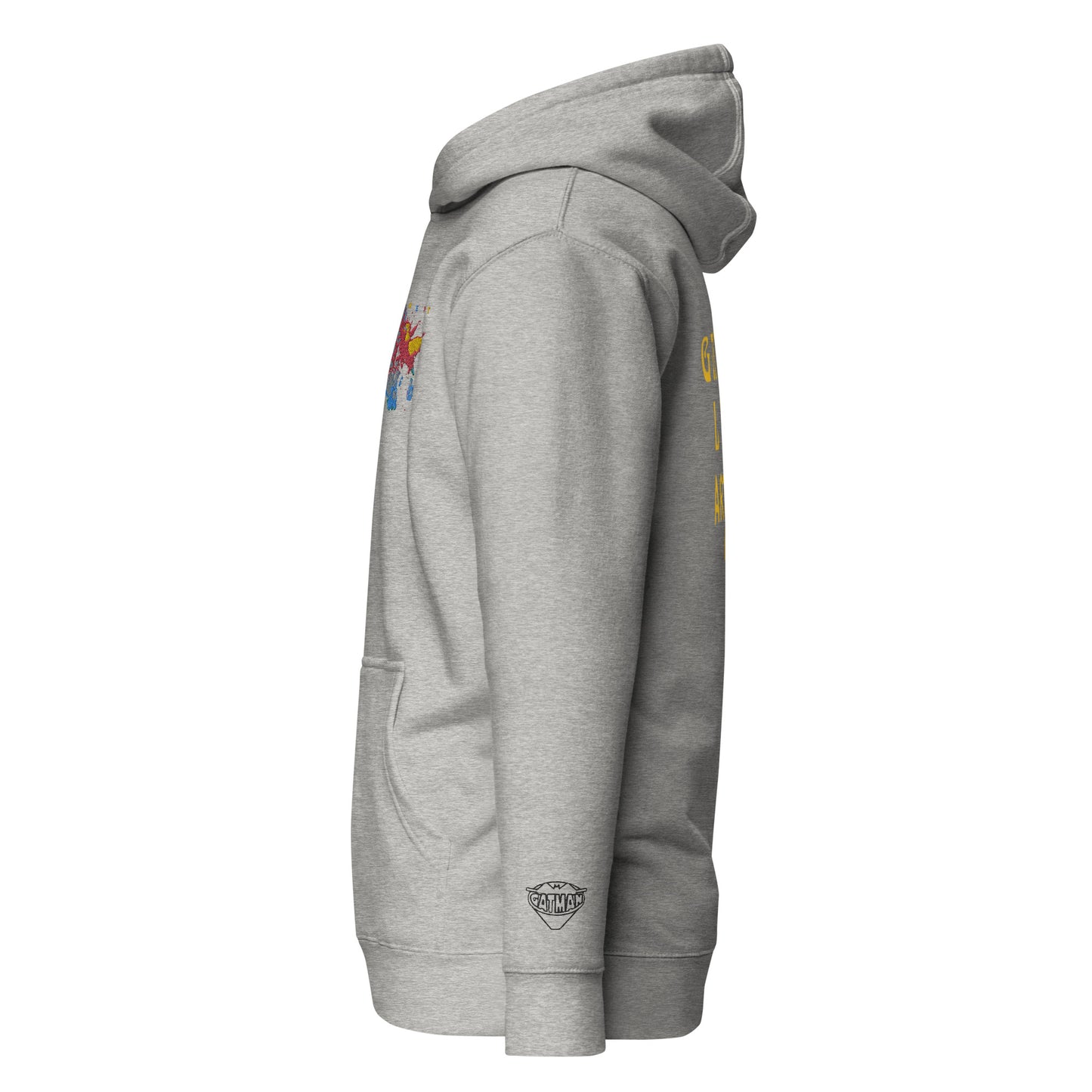 PIGMENT EMBROIDERED POCKET HOODIE (Black Accents)