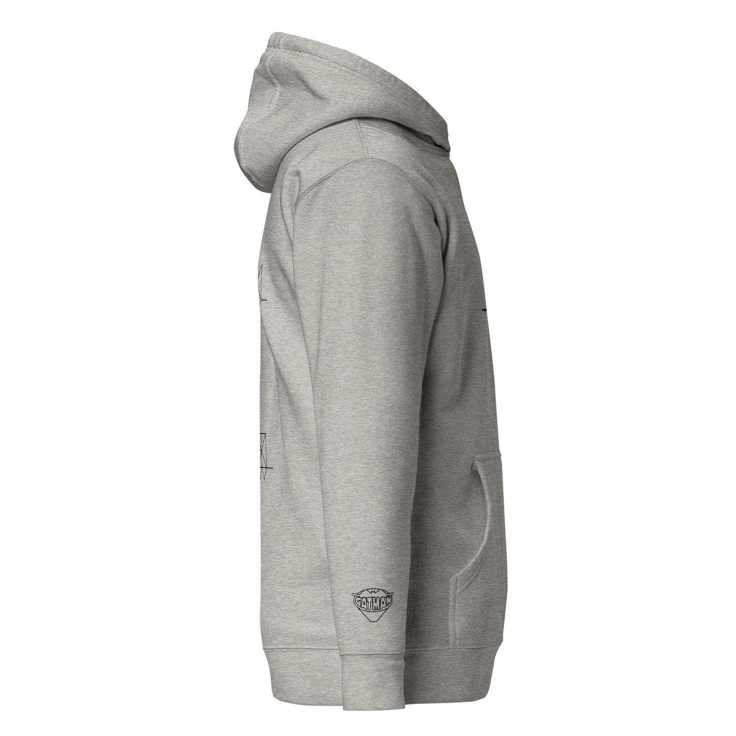 W-Mic Logo Embroidered Hoodie (Light)