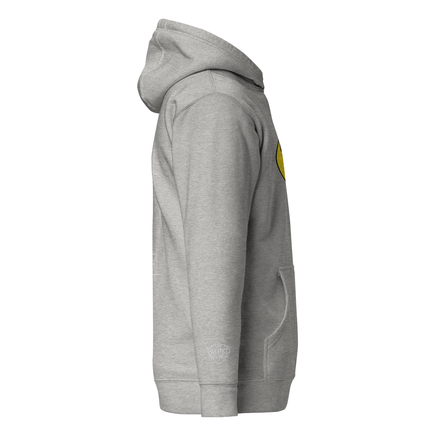 Iconic Gatman Logo Hoodie (Embroidered)