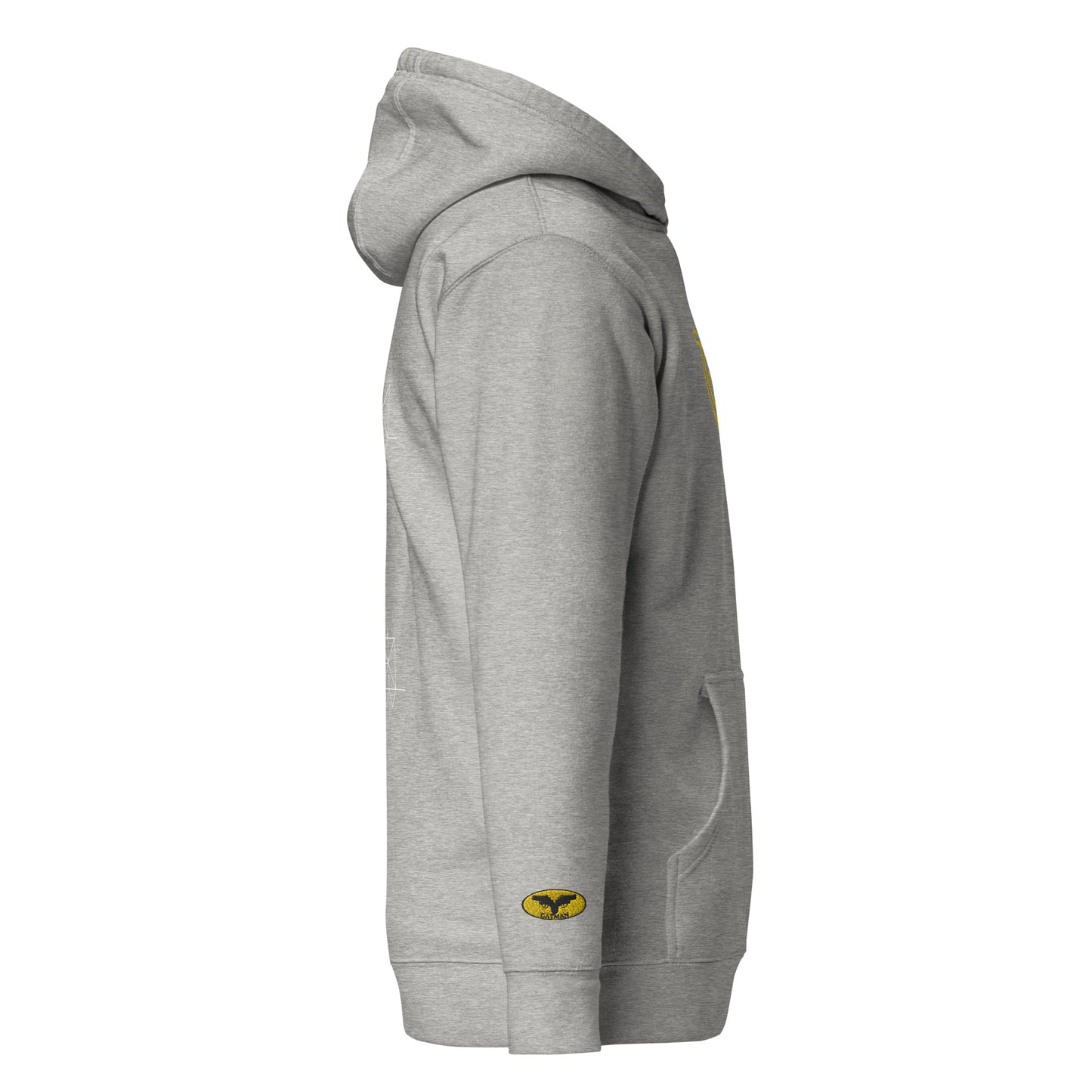 GatSignal Embroidered Hoodie (Yellow Accents)