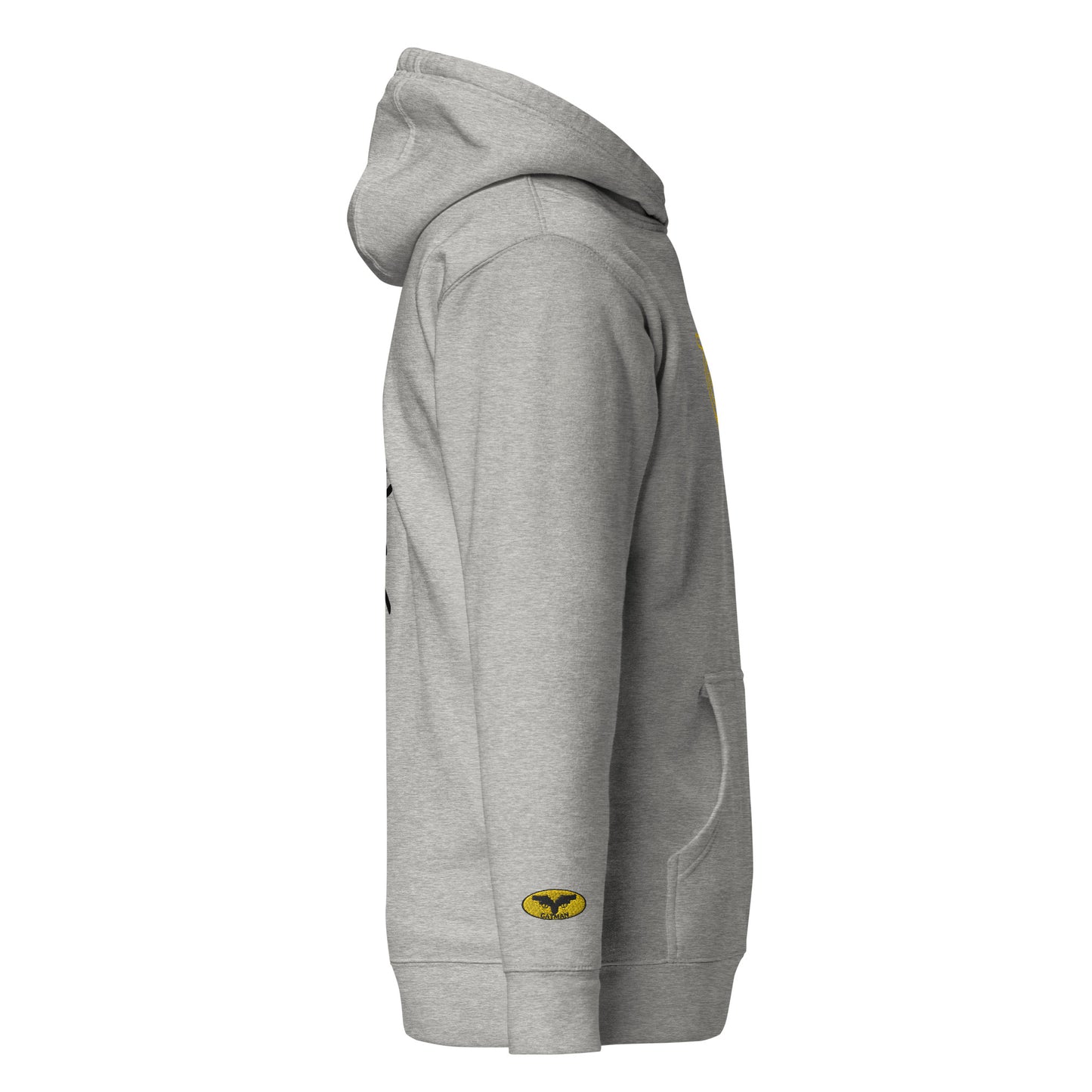 GatSignal Embroidered Hoodie (Yellow Accents/If You Will design on back)