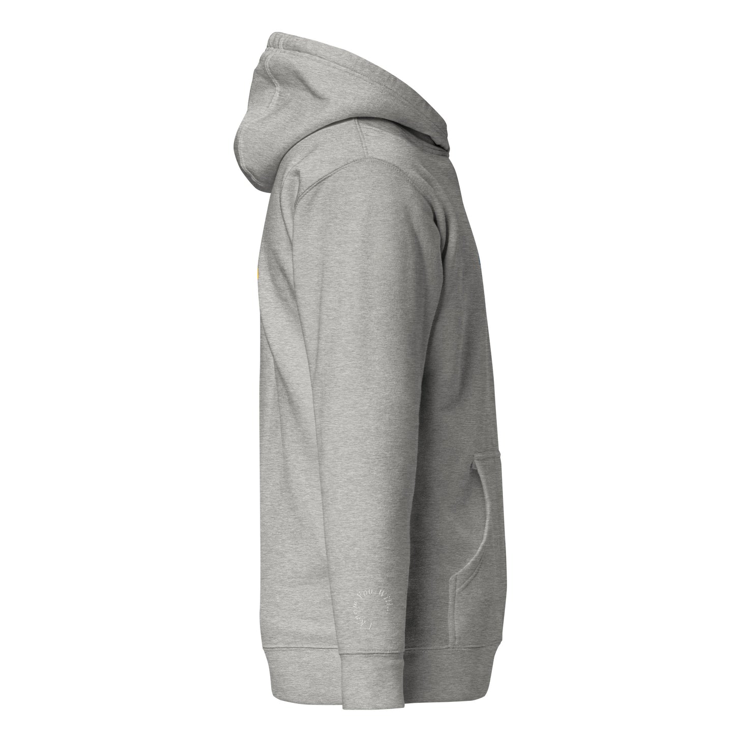 PIGMENT EMBROIDERED HOODIE (White Accents)