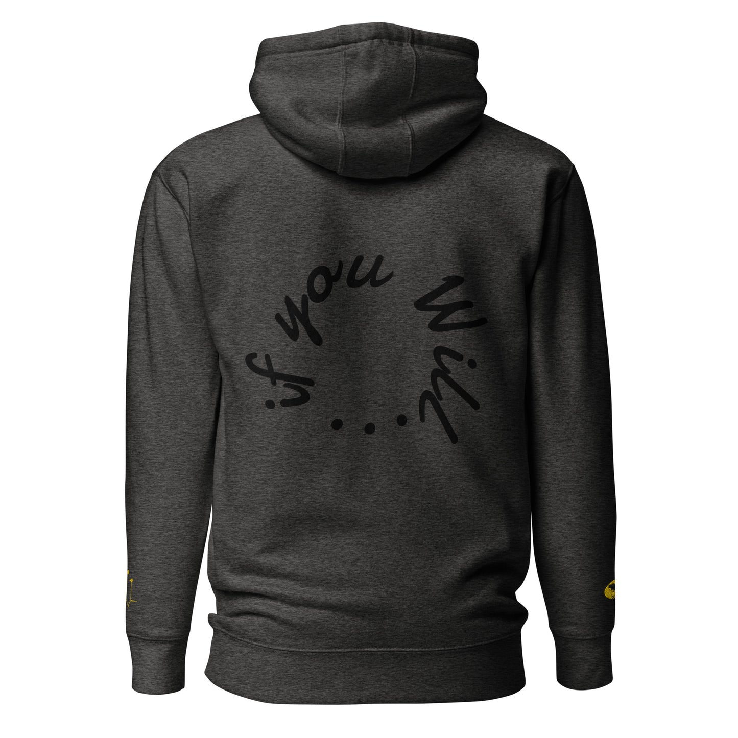 GatSignal Embroidered Hoodie (Yellow Accents/If You Will design on back)