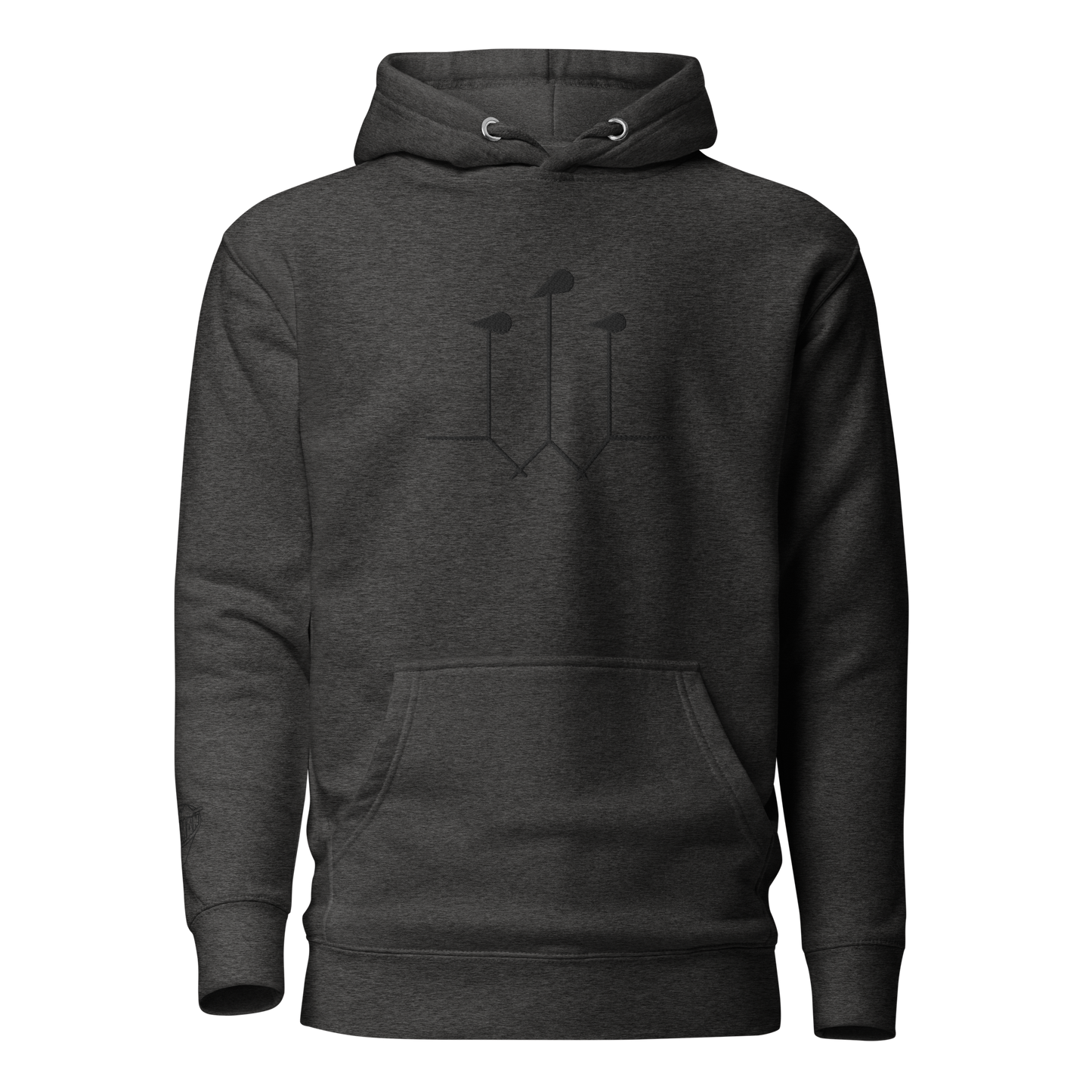 W-Mic Logo Embroidered Hoodie (Light)