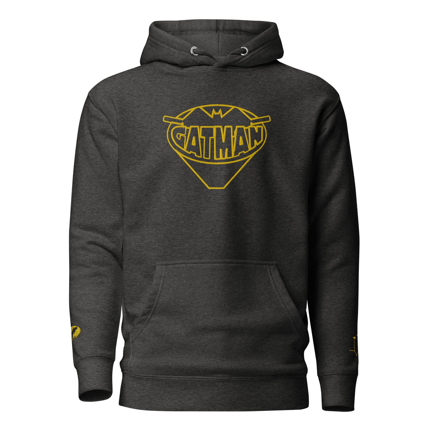 GatSignal Embroidered Hoodie (Yellow Accents/If You Will design on back)