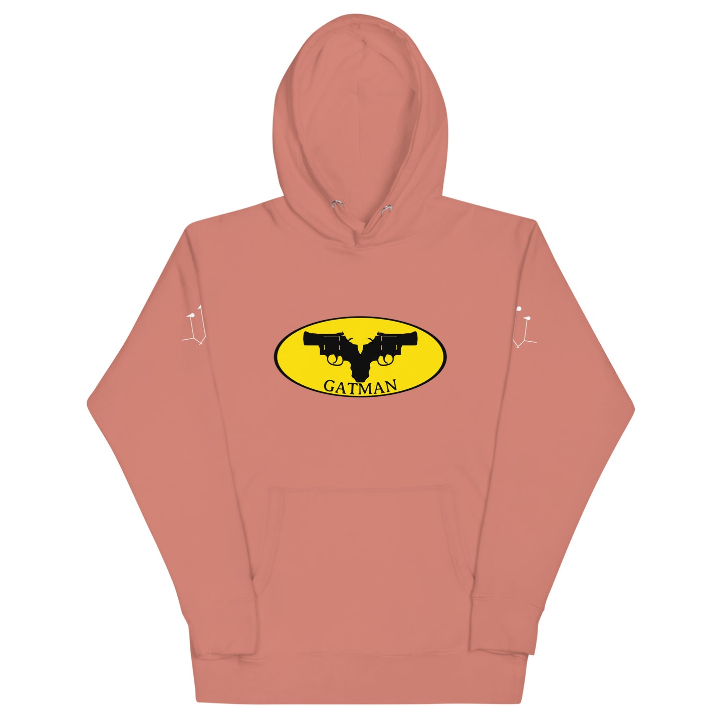 Gatman Logo Unisex Hoodie With W-Mic Sleeves