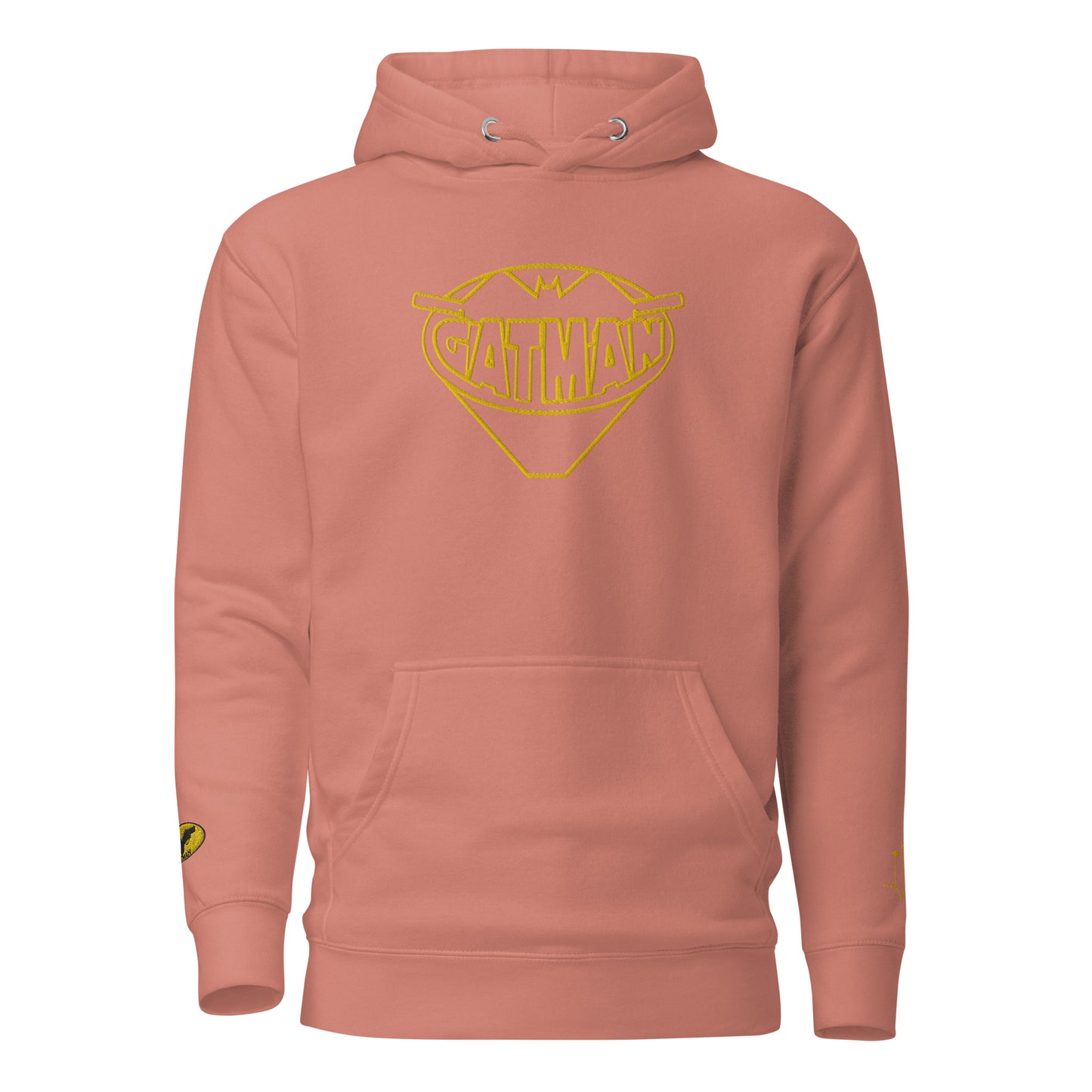 GatSignal Embroidered Hoodie (Yellow Accents/If You Will design on back)