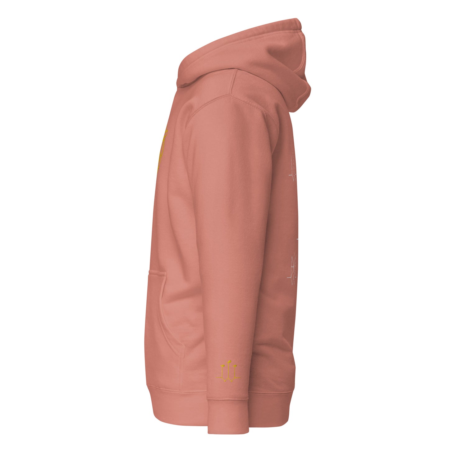 GatSignal Embroidered Hoodie (Yellow Accents)